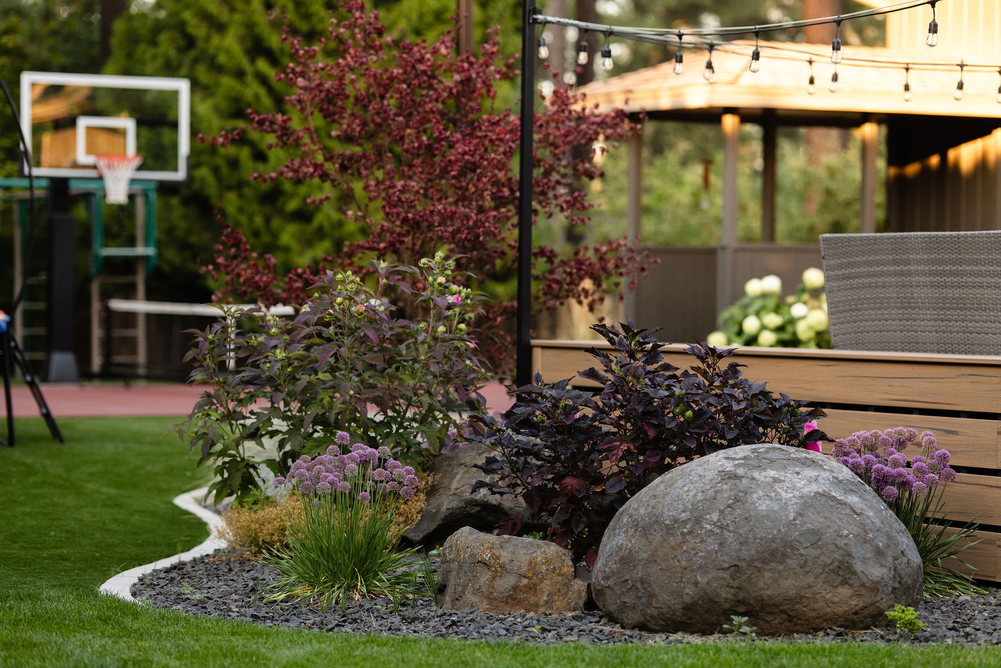 Landscaping project in Coeur d'Alene by Copper Creek Landscaping