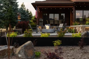 Custom Spokane landscaping project by Copper Creek Landscaping