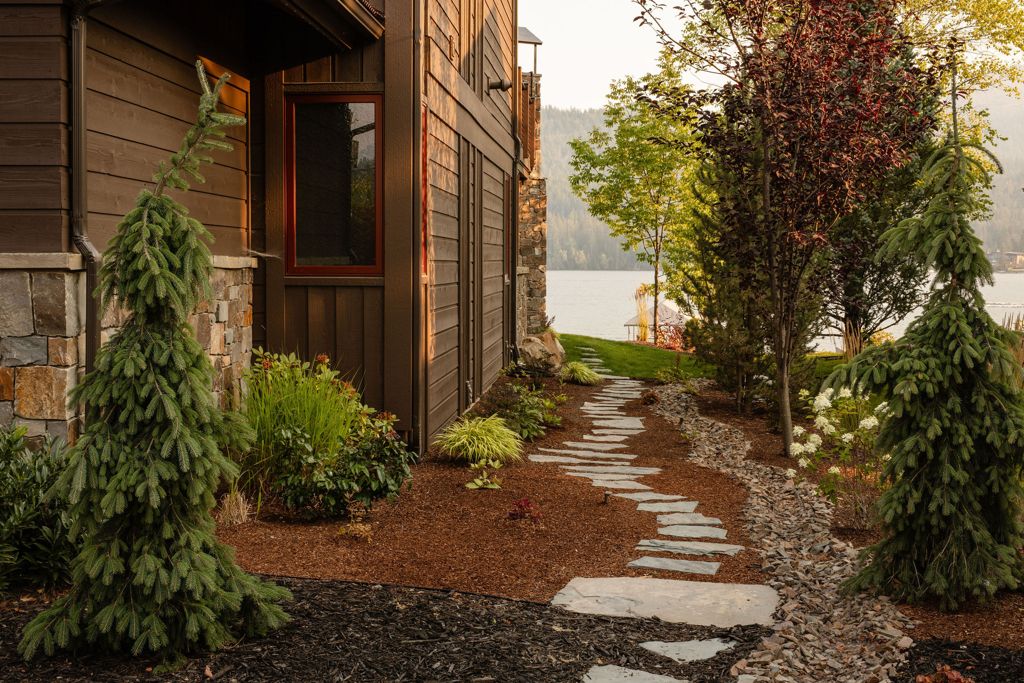 Landscape Maintenance for Lake homes in north idaho, sandpoint and Hayden